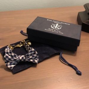 KJP Navy Gingham Bow Bracelet ⚓️